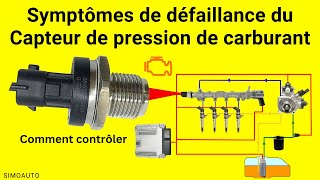 Les symptômes de défaillance du capteur de pression de carburant  SIMOAUTO [upl. by Atsirk726]