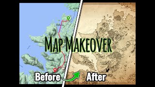 Map Makeover  Afognak Island Alaska [upl. by Ayoral]