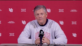 Head Coach Kyle Whittingham Utah Football Press Conference  111124 [upl. by Dripps]