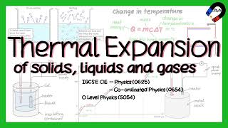 Thermal expansion for IGCSE GCSE GCE O level Physics [upl. by Auston263]