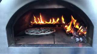 Cooking Pizzas in the WPPO 24 Inch Deluxe Wood Fired Oven [upl. by Feeney]