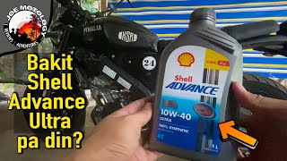 Bakit Shell Advance Ultra 100 Synthetic pa din ang dapat mong gamitin ngayun  Change Oil XSR 155 [upl. by Maidy413]