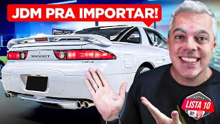 10 carros JDM com 30 anos para importar hoje do Japão [upl. by Nami771]