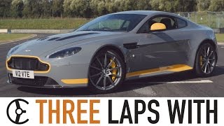 Aston Martin V12 Vantage S Manual Three Laps With  Carfection [upl. by Celie]