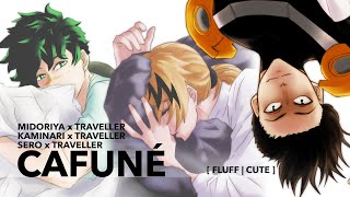 CAFUNÉ  2ND ED  Midoriya Kaminari amp Sero x Traveller BNHA ASMR Fanfic Read  Fluff  Cute [upl. by Yeroc]