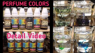 How to dyecolor Fragrance Oil amp Perfume  Give Attractive Color to your Perfume Brand [upl. by Wichern]