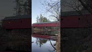 Ashuelot Rail Trail amp Sawyers Crossing Covered Bridge [upl. by Naoma250]