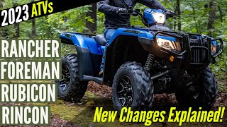 2024 Honda Foreman Rubicon 4x4 DCT in Matte Gray Metallic 9399 [upl. by Efram]