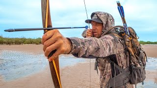 24 Hours Surviving The HARDEST Mangroves  SOLO CAMPING  Bow n Arrow [upl. by Kayley]