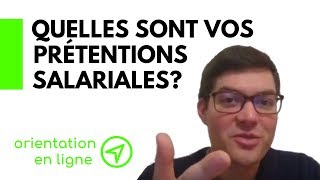 Entretien dembauche Quelles sont vos prétentions salariales [upl. by Sucramrej]