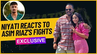 Khatron Ke Khiladi 14 Niyati Fatnani on Asim Riaz fights working with Rohit Shetty and more [upl. by Rraval]