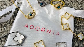 UNBOXING  Adornia Jewelry [upl. by Fasto515]