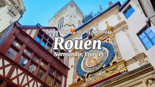 Rouen Vlog Normandy France [upl. by Lordan199]