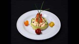 Avocat crevettes sauce cocktail [upl. by Lodmilla]