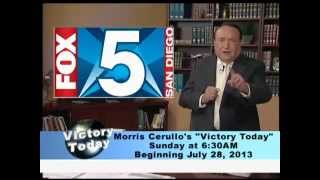 Morris Cerullos Victory Today on Fox 5 San Diego [upl. by Atinor868]