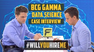 Data Science Case Interview with BCG Gamma  WillYouHireMe S1E04EN [upl. by Irovi421]