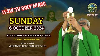 SUNDAY HOLY MASS  6 OCTOBER 2024  27TH SUNDAY IN ORDINARY TIME B  by Fr Albert MSFS holymass [upl. by Faust]