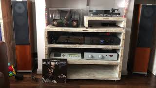 Whest TWO  Unison Research S2  Ariston Audio RD40  Audiovector Mi3 signature playing Miles Davis [upl. by Corney]