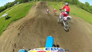 1997 TM 250 Cross 2 Stroke Midwest VMX Wildcat Creek MX Rossville IN EVO 5 Moto 1 4th May 2024 [upl. by Hindu401]