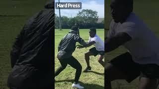 Press man techniques  Hard vs Soft Press [upl. by Ogdan]