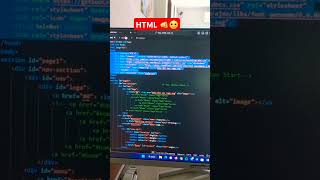 Html vs css ampjs website design and development coding programming tech fyp html tranding [upl. by Macnamara683]