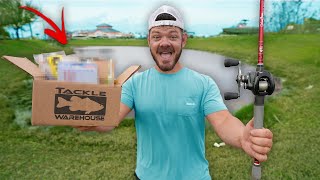 Tackle Warehouse CRAZIEST Fishing Lures Challenge [upl. by Eerized]