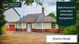 Spacious and extended detached bungalow  Station Road Glenfield [upl. by Marduk]