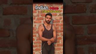 Indian Mace  Gada  Workout at home [upl. by Wyatan]