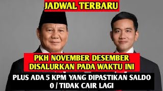 JADWAL PENCAIRAN PKH BPNT NOVEMBER DESEMBER JATUH PADA WAKTU INI ADA 5 KPM YANG TIDAK CAIR LAGI [upl. by Salman]