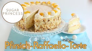 Raffaello Torte  Kokos Torte Super lecker einfach und schnell  Rezept von Sugarprincess [upl. by Oirromed]