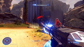 The New SHOCK RIFLE is PURGING in Halo Infinite [upl. by Hameerak]