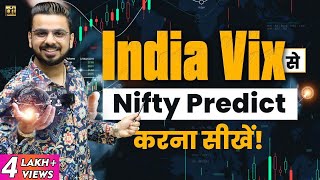 India VIX Nifty Prediction in Share Market [upl. by Oinigih]