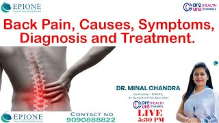 Back Pain Causes Symptoms Diagnosis and Treatment  Dr Minal Chandra Epione Pain Management Center [upl. by Aldric33]