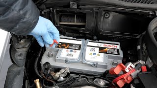 MercedesBenz  RemoveInstall Battery in 10 Minutes [upl. by Nirraj]