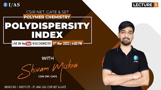 Polymer Chemistry  Polydispersity Index [upl. by Nonahs150]