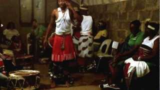 Amakhosi quotYoung Divinersquot Traditional healers dance [upl. by Anitnemelc]