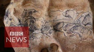 Chauvet cave Preserving prehistoric art  BBC News [upl. by Yelkrab]