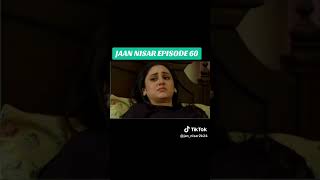 Jan Nisar drama episode 60 geo tv tonight geotv bushraaamir saimir pakistandramas yasirnawaz [upl. by Ekalb]