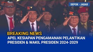 Apel Kesiapan Pengamanan Pelantikan Presiden dan Wakil Presiden 20242029 [upl. by Selden]