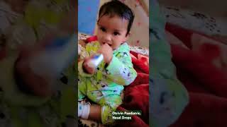 Otrivin PaediatricNasal Drops how to use my beby her self relieve cutebaby trending [upl. by Doscher]