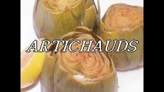 recette des artichauts [upl. by Aihsemek]