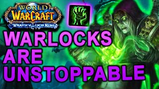 Warlocks Are God Tier Levelers in WOTLK Classic [upl. by Ken]