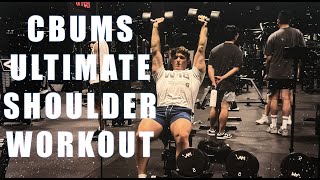 Attempting CBUMs ULTIMATE Shoulder Workout [upl. by Dickey]