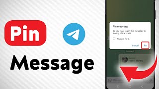 How to Pin A Message On Telegram Updated [upl. by Harve477]