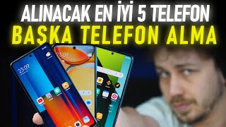 Bence Şu Anda Alınabilecek En İyi 5 TELEFON  MART 2024 [upl. by Adnilak750]