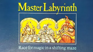 Ep 253 Master Labyrinth Board Game Review Ravensburger 1991  How To Play [upl. by Kreiker]