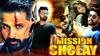 Mission Sholay Full Hindi Dubbed Action Movie  2024 Nithin Latest Films  Megha Akash Ravi Kishan [upl. by Stu]