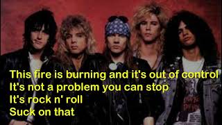 Guns N Roses  Garden of Eden Lyrics [upl. by Eycal312]