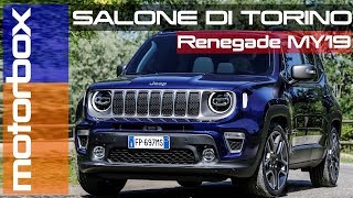 Nuova Jeep Renegade 2019  Ecco come cambia con il restyling [upl. by Ahsaten]