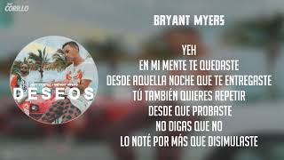 Deseos  Jhay Cortez feat Bryant Myers Letra [upl. by Manheim]